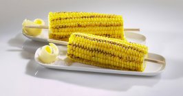 Grilled corn on cob — Stock Photo