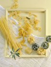 Various types of pasta — Stock Photo