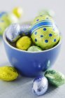 Ovos de Páscoa de chocolate — Fotografia de Stock