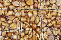 Homemade peanut bar — Stock Photo