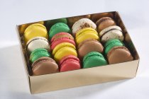 French sweet delicacy, macaroons — Stock Photo