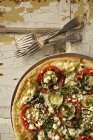 Thin Crust Pizza — Stock Photo