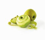 Grüne reife Äpfel — Stockfoto
