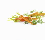 Zanahorias frescas maduras - foto de stock