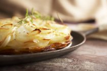 Baked potato gratin — Stock Photo
