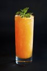 Cocktail Succo di Carota in Bicchiere — Foto stock
