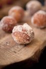Zucker und Gewürz Donut Löcher — Stockfoto