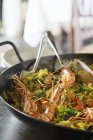 Paella spanish dish — Stock Photo