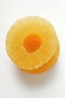 Candied pineapple rings — Stock Photo