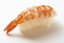 Nigiri sushi with shrimp — Stock Photo