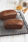 Two loaves of spiced cake — Stock Photo