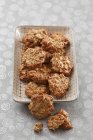 Печенье с семечками подсолнечника — стоковое фото