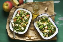 Apple and Roquefort salad — Stock Photo