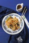 Fried rice with vegetables — Stock Photo