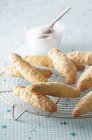 Hausgemachte französische Kekse — Stockfoto