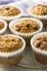 Baked Apricot muffins — Stock Photo