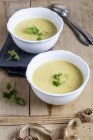 Jerusalem artichoke soup — Stock Photo