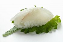 Sushi nigiri au poisson — Photo de stock