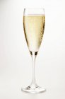 Cold glass of champagne — Stock Photo
