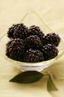 Fresh ripe blackberries — Stock Photo