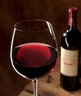Glass of red wine — Stock Photo