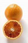 Кров апельсин з половиною — стокове фото