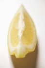 Fresh Wedge of lemon — Stock Photo