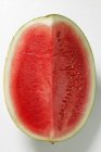 Slice of watermelon from above — Stock Photo
