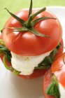 Tomates farcies au fromage — Photo de stock