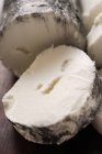 Goat's cheese with ash — Stock Photo