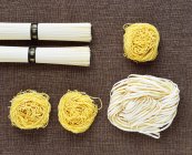 Various types of noodles — Stock Photo