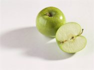 Бабушкины яблоки — стоковое фото