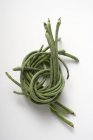 Haricots asperges frais — Photo de stock