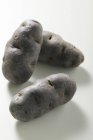 Raw truffle potatoes — Stock Photo