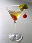 Cocktail au champagne avec Grand Marnier — Photo de stock