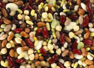 Mixed colored  pulses, full frame — Stock Photo