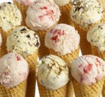 Coni gelato — Foto stock