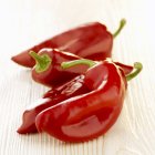 Red pointed peppers — Stock Photo