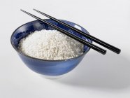 Tigela de arroz longo — Fotografia de Stock