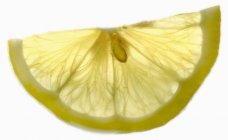 Fresh slice of lemon — Stock Photo