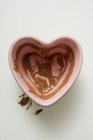Heart shaped bowl — Stock Photo