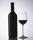 Bottiglia di vino rosso — Foto stock