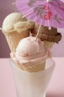 Ice cream cones — Stock Photo