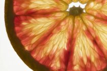 Свежий ломтик грейпфрута — стоковое фото