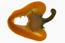 Slice of yellow pepper — Stock Photo