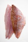 Сырое филе пандоры — стоковое фото