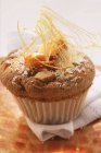 Cinnamon and macadamia muffins — Stock Photo