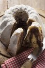 Marmorierter Gugelhupf-Kuchen — Stockfoto