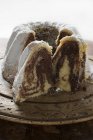 Torta di gugelhupf marmorizzata — Foto stock