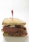 Sandwich de carne asada - foto de stock